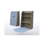 Espositore Plana con piano appoggio a ribalta verticale per registro presenze By Habitat per Bambini di 2H arredi per asilo