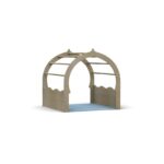 I giochi di ruolo Harem Tana aperta su due lati 150 x 150 x 150 cm By Habitat per Bambini di 2H arredi per asilo