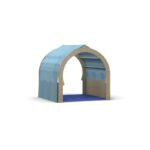 I giochi di ruolo Tana Harem pavimentazione morbida interna copertura ignifuga By Habitat per Bambini di 2H arredi per asilo