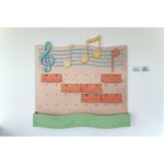 Mobile contenitore Doremì espositore strumenti musicali mensoline contenitore By Habitat per Bambini di 2H arredi per asilo