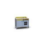 Modulo Simply con forno e piano cottura in legno multistrato 76 x 42 x 73 cm By Habitat per Bambini di 2H arredi per asilo
