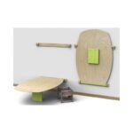 Tavolo rettangolare Fantasmino bombato in legno multistrato 150 x 105 x 42/52 cm By Habitat per Bambini di 2H arredi per asilo