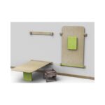 Tavolo rettangolare Fantasmino grande in legno multistrato 130 x 75 cm By Habitat per Bambini di 2H arredi per asilo