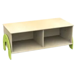 ba0111 Panca Lalla a 2 vani in legno multistrato 100 x 44 x 42 cm _habitat_per_bambini_by_2h_srl_arredi_per_asilo