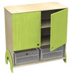 ba0216 Mobile contenitore Lalla con ante e vano a giorno inferiore in legno multistrato_habitat_per_bambini_by_2h_srl_arredi_per_asilo