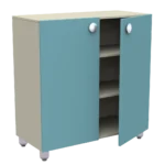 bb0216 Modulo basso Rialto con ante in legno nobilitato_habitat_per_bambini_by_2h_srl_arredi_per_asilo