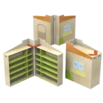 bc0111-b Mobile contenitore Nascondino carrellato e chiudibile con 8 ripiani interni_habitat_per_bambini_by_2h_srl_arredi_per_asilo